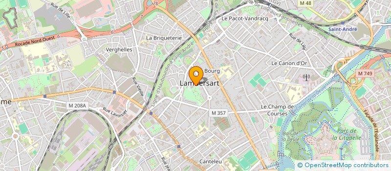 localisation de l'entreprise COMMUNE DE LAMBERSART à LAMBERSART