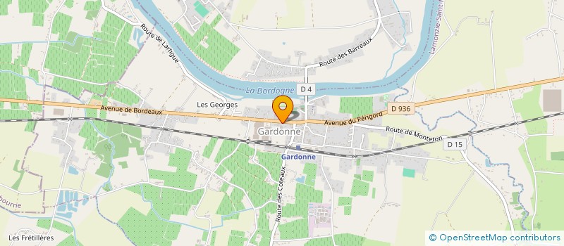 localisation de l'entreprise COMMUNE DE LAMONZIE SAINT MARTIN  LAMONZIE-SAINT-MARTIN