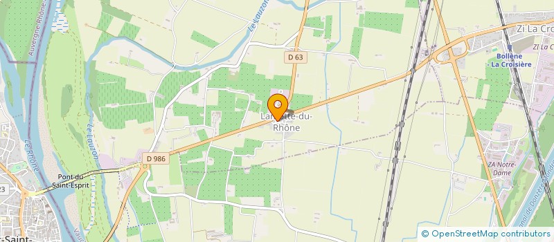 localisation de l'entreprise COMMUNE DE LAMOTTE DU RHONE  LAMOTTE-DU-RHONE