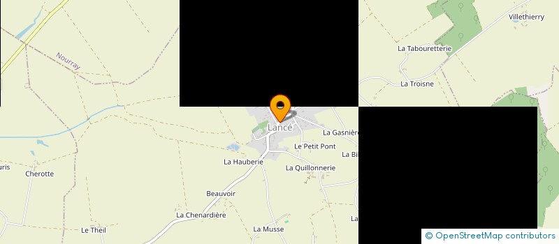 localisation de l'entreprise COMMUNE DE LANCE  LANCE