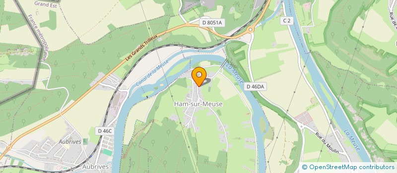 localisation de l'entreprise COMMUNE DE LANDRICHAMPS  LANDRICHAMPS