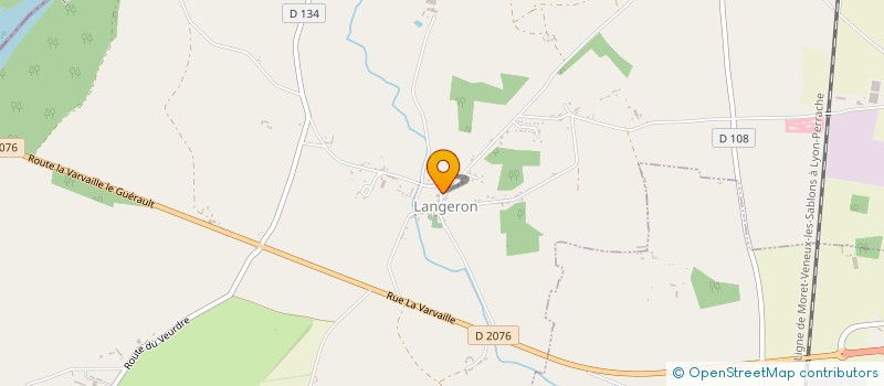 localisation de l'entreprise COMMUNE DE LANGERON  LANGERON
