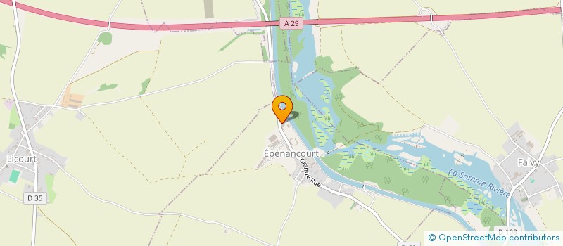 localisation de l'entreprise COMMUNE DE LANGUEVOISIN QUIGUERY  LANGUEVOISIN-QUIQUERY