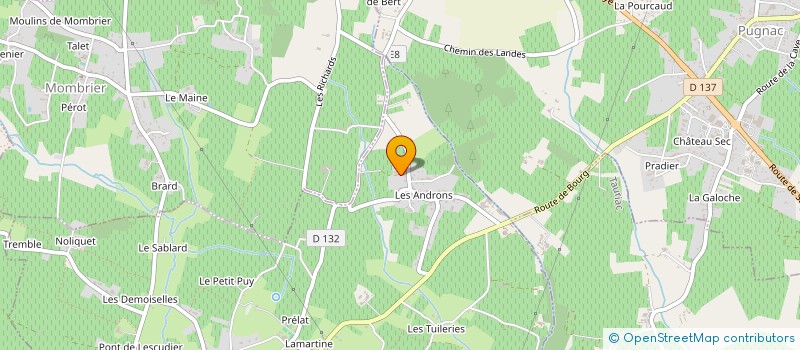 localisation de l'entreprise COMMUNE DE LANSAC  LANSAC