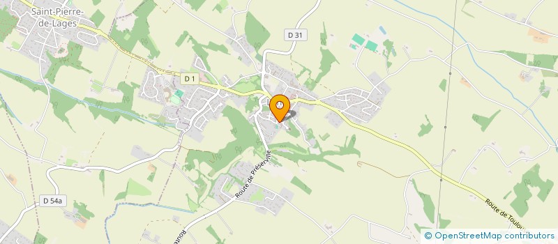 localisation de l'entreprise COMMUNE DE LANTA  LANTA