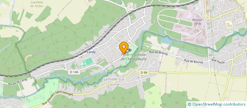 localisation de l'entreprise COMMUNE DE LARDY à LARDY