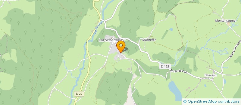 localisation de l'entreprise COMMUNE DE LAROCHEMILLAY à LAROCHEMILLAY