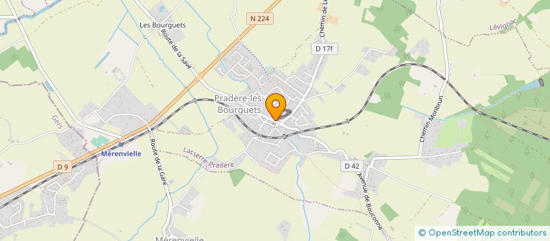 localisation de l'entreprise COMMUNE DE LASSERRE-PRADERE à LASSERRE-PRADERE