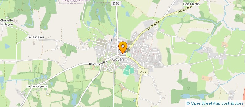 localisation de l'entreprise COMMUNE DE LASSY  LASSY