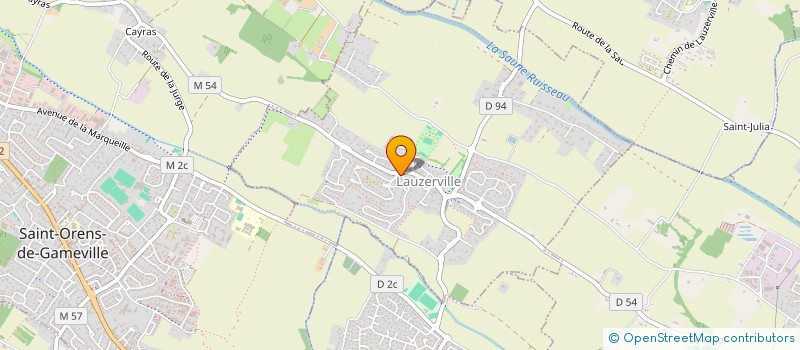 localisation de l'entreprise COMMUNE DE LAUZERVILLE  LAUZERVILLE