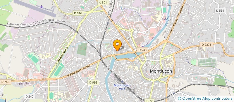 localisation de l'entreprise COMMUNE DE LAVAULT STE ANNE  LAVAULT-SAINTE-ANNE