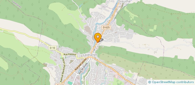 localisation de l'entreprise COMMUNE DE LAVELANET à LAVELANET