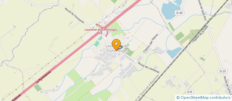 localisation de l'entreprise COMMUNE DE LAVELANET DE COMMINGES  LAVELANET-DE-COMMINGES
