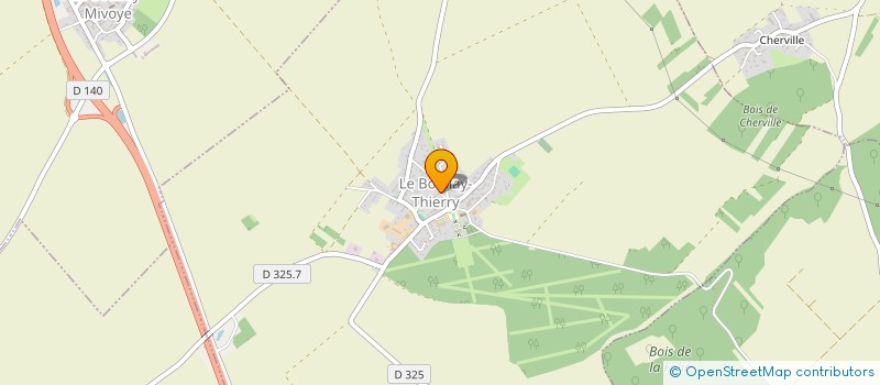 localisation de l'entreprise COMMUNE DE LE BOULLAY THIERRY à LE BOULLAY-THIERRY