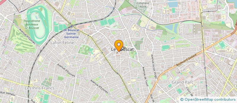localisation de l'entreprise COMMUNE DE LE BOUSCAT à LE BOUSCAT