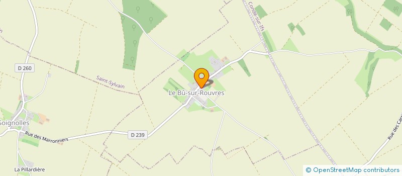 localisation de l'entreprise COMMUNE DE LE BU SUR ROUVRES  LE BU-SUR-ROUVRES