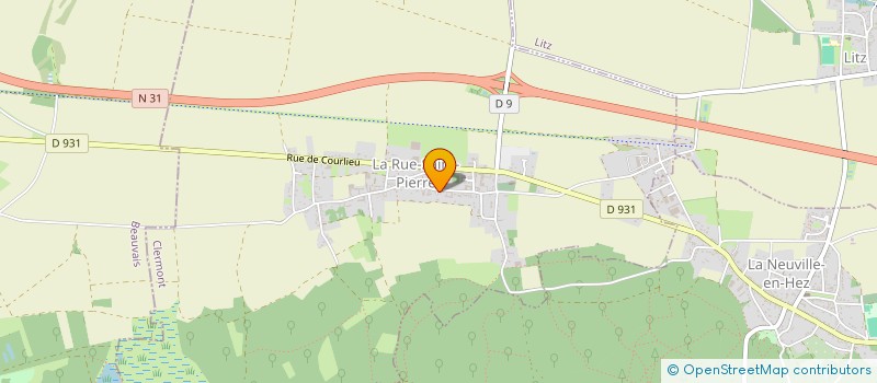 localisation de l'entreprise COMMUNE DE LE FAY SAINT QUENTIN  LE FAY-SAINT-QUENTIN