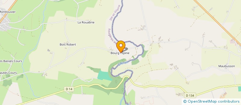 localisation de l'entreprise COMMUNE DE LE FERRE à LE FERRE