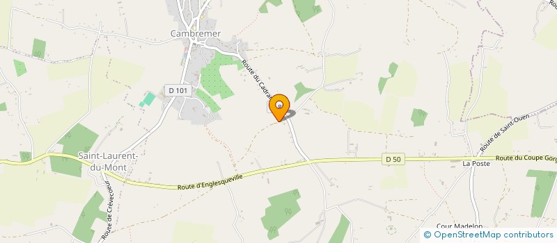 localisation de l'entreprise COMMUNE DE LE FOURNET  FOURNET (LE)