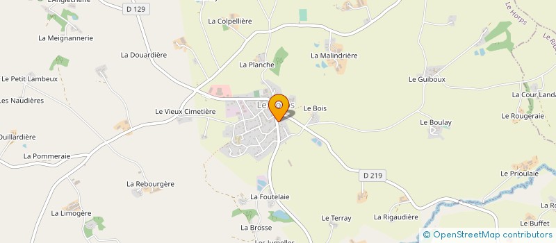 localisation de l'entreprise COMMUNE DE LE HORPS à LE HORPS