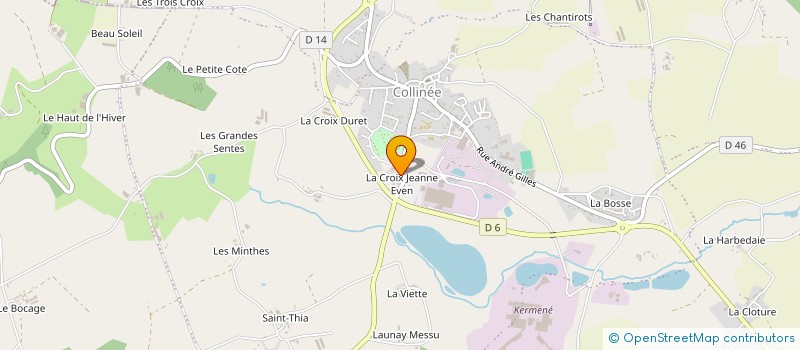localisation de l'entreprise COMMUNE DE LE MENE à LE MENE