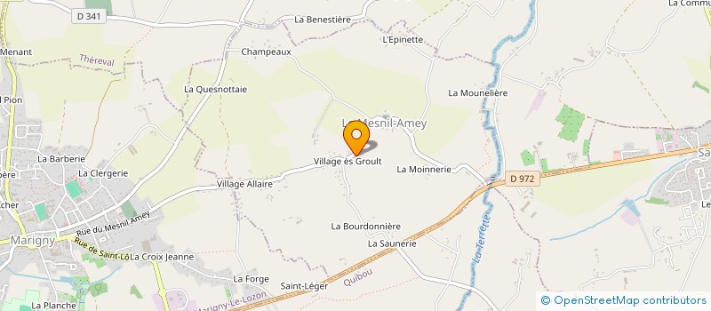 localisation de l'entreprise COMMUNE DE LE MESNIL AMEY  LE MESNIL-AMEY