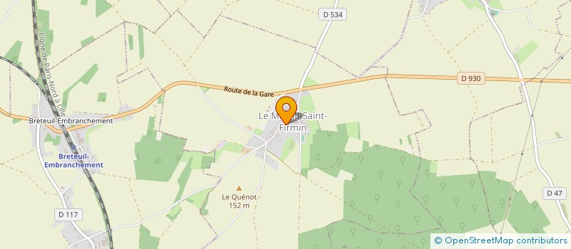 localisation de l'entreprise COMMUNE DE LE MESNIL-SAINT-FIRMIN  LE MESNIL-SAINT-FIRMIN