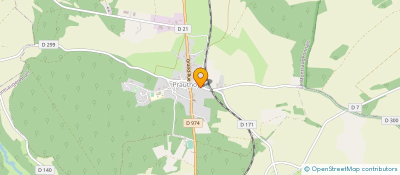 localisation de l'entreprise COMMUNE DE LE MONTSAUGEONNAIS à LE MONTSAUGEONNAIS