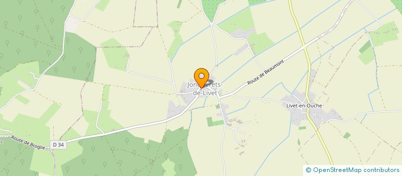 localisation de l'entreprise COMMUNE DE LE NOYER EN OUCHE  LE NOYER-EN-OUCHE