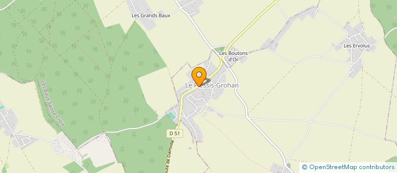 localisation de l'entreprise COMMUNE DE LE PLESSIS GROHAN  LE PLESSIS-GROHAN