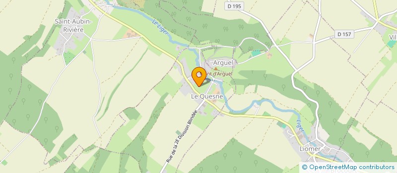 localisation de l'entreprise COMMUNE DE LE QUESNE  LE QUESNE