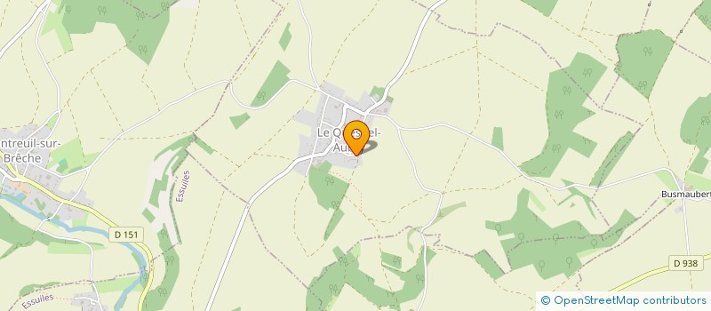 localisation de l'entreprise COMMUNE DE LE QUESNEL AUBRY  LE QUESNEL-AUBRY