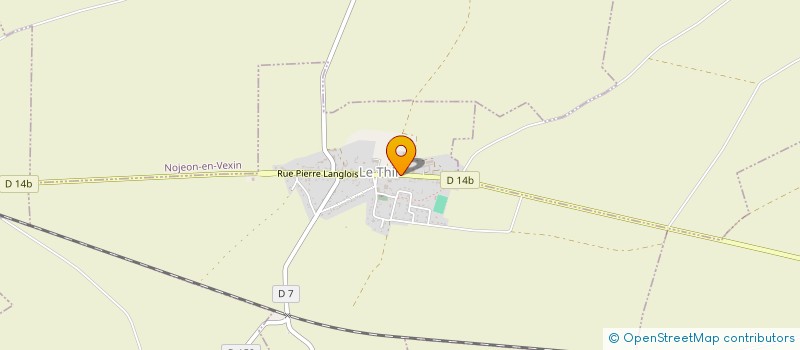 localisation de l'entreprise COMMUNE DE LE THIL  LE THIL