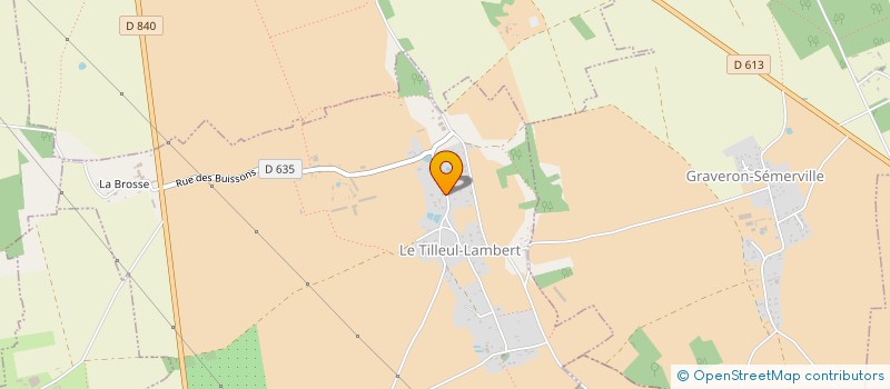 localisation de l'entreprise COMMUNE DE LE TILLEUL LAMBERT  LE TILLEUL-LAMBERT