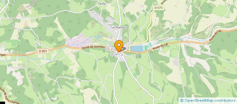 localisation de l'entreprise COMMUNE DE LE VIGAN-EN-QUERCY  LE VIGAN