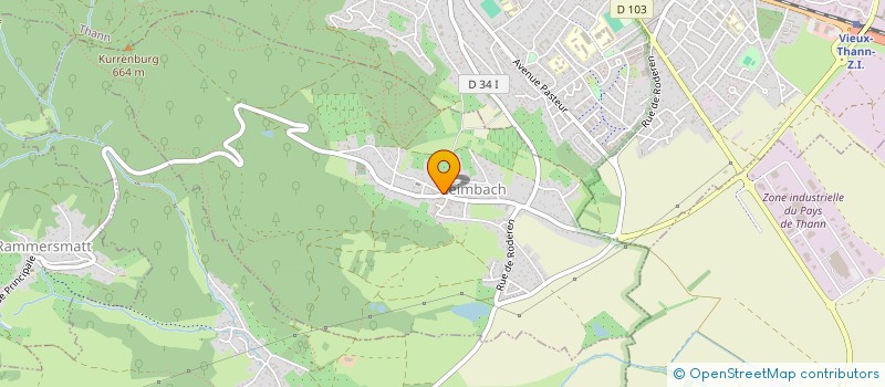 localisation de l'entreprise COMMUNE DE LEIMBACH  LEIMBACH