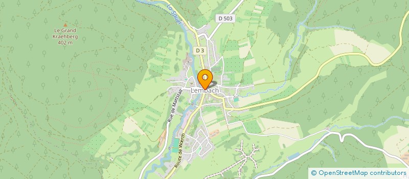 localisation de l'entreprise COMMUNE DE LEMBACH  LEMBACH