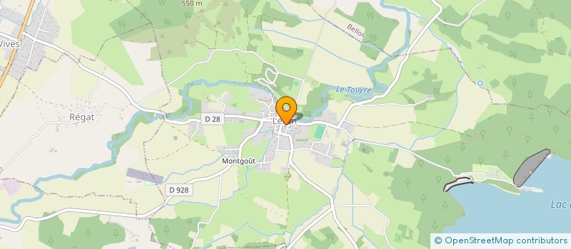 localisation de l'entreprise COMMUNE DE LERAN à LERAN