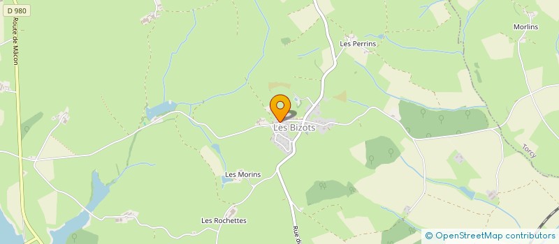 localisation de l'entreprise COMMUNE DE LES BIZOTS  LES BIZOTS