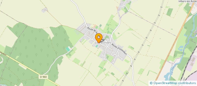 localisation de l'entreprise COMMUNE DE LES BORDES à LES BORDES