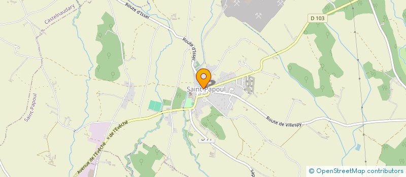 localisation de l'entreprise COMMUNE DE LES BRUNELS  LES BRUNELS