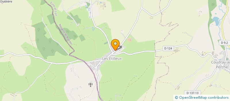 localisation de l'entreprise COMMUNE DE LES ETILLEUX à LES ETILLEUX