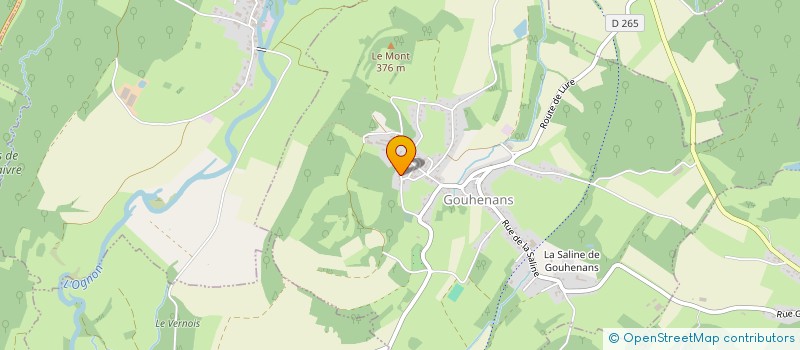 localisation de l'entreprise COMMUNE DE LES MAGNY  LES MAGNY