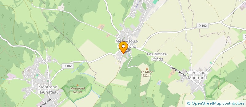localisation de l'entreprise COMMUNE DE LES MONTS-RONDS à LES MONTS-RONDS