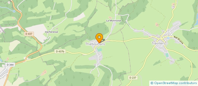 localisation de l'entreprise COMMUNE DE LES PLAINS ET GRANDS ESSARTS  LES PLAINS-ET-GRANDS-ESSARTS