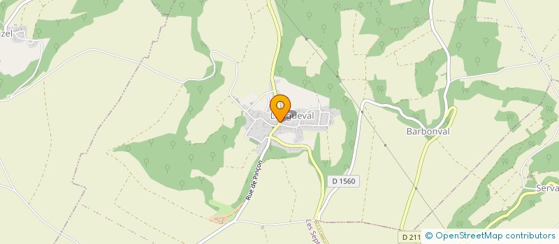 localisation de l'entreprise COMMUNE DE LES SEPTVALLONS à LES SEPTVALLONS