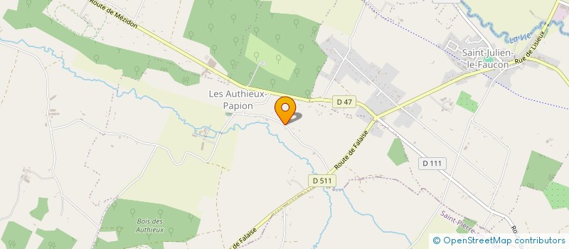 localisation de l'entreprise COMMUNE DE LESSARD ET LE CHENE  LESSARD-ET-LE-CHENE