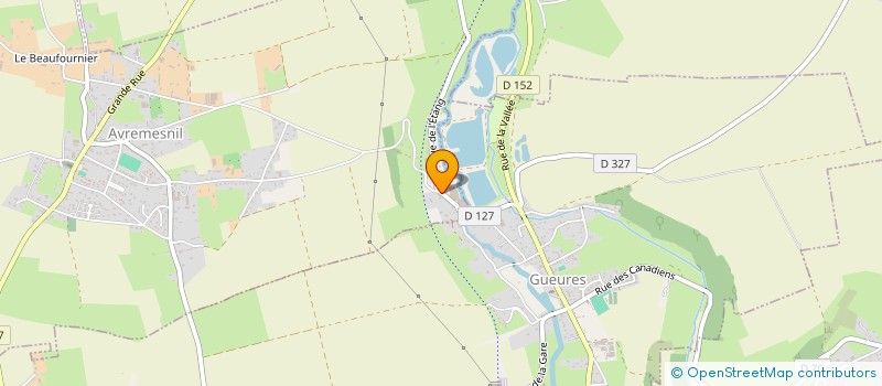 localisation de l'entreprise COMMUNE DE LESTANVILLE  LESTANVILLE