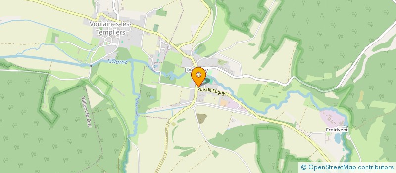 localisation de l'entreprise COMMUNE DE LEUGLAY  LEUGLAY