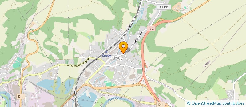 localisation de l'entreprise COMMUNE DE LEURY  LEURY